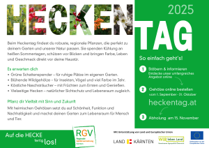 Kärntner Heckentag 2025