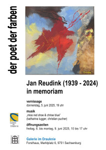 Ausstellung Jan Reudink (1939-2024) in memoriam