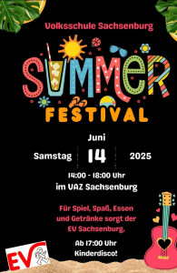 Summer Festival der Volksschule