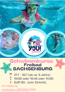 Angebot für Schwimmkurse