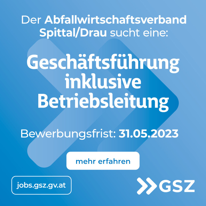 Stellenausschreibung AWV Spittal/Drau