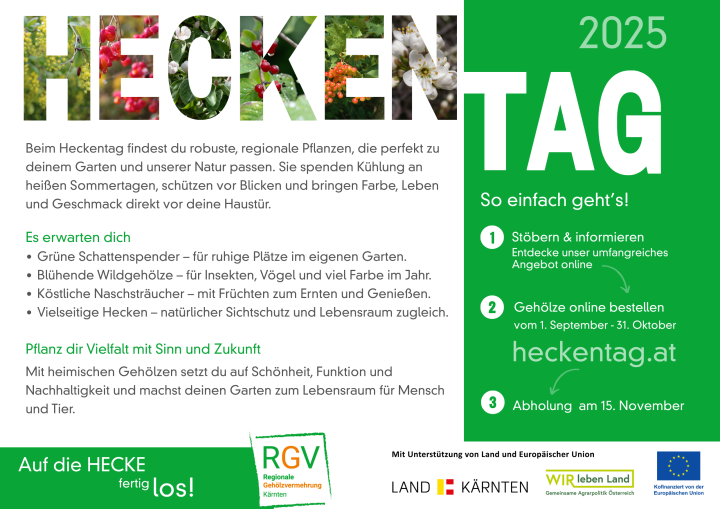 Kärntner Heckentag 2025